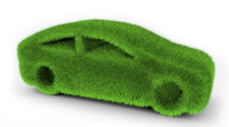 green car