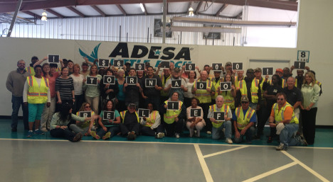 ADESA Little Rock tornado relief charity auction