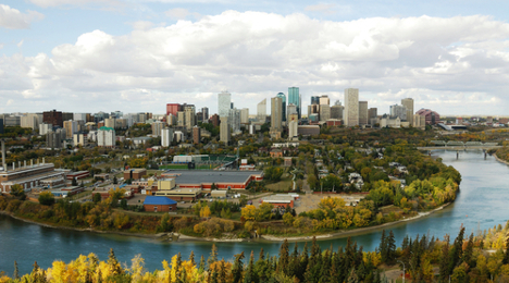 Edmonton Alberta Skyline