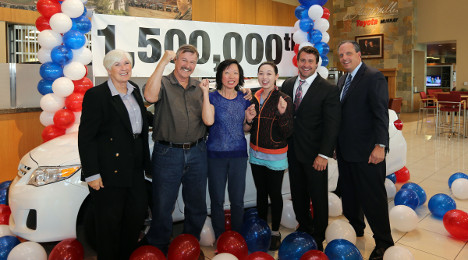 1500000th Vehicle Larry H Miller