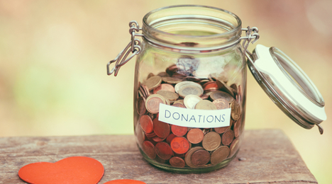 donation jar