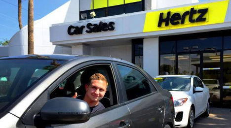 hertz car sales for ART