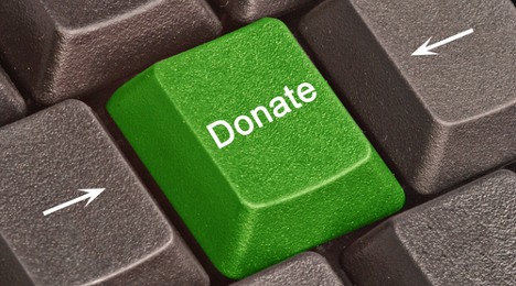 donate button keyboard