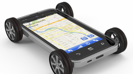 GPS car phone