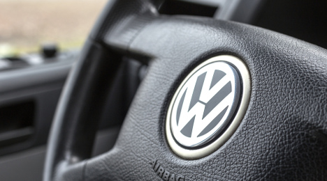 VW steering wheel pic