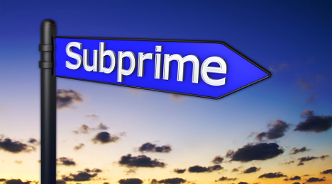 subprime sign