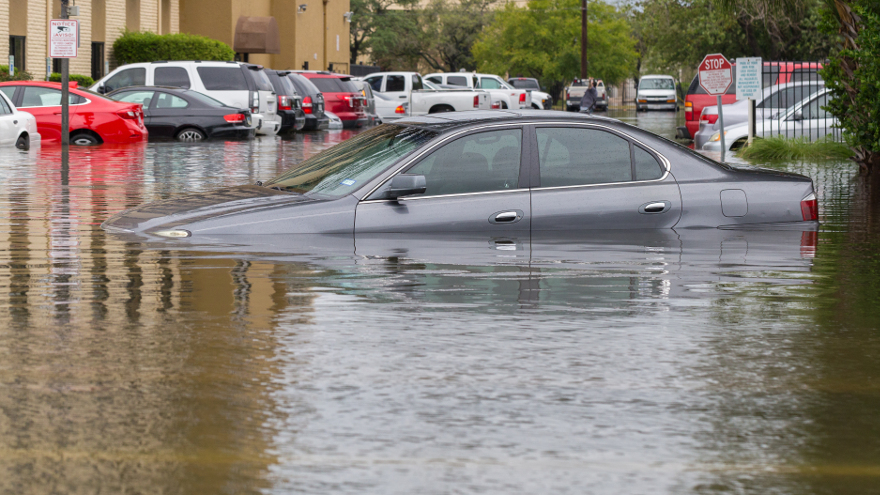 flooded car for ART