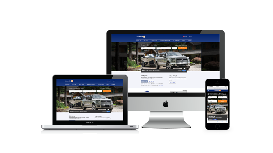 All-New Autotrader Homepage