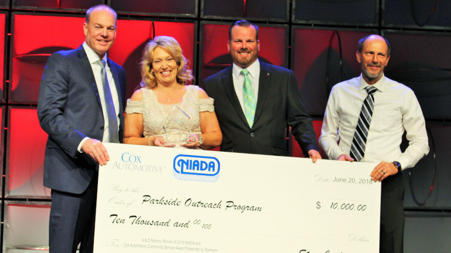 NIADA and Cox Automotive Community Service Award for website