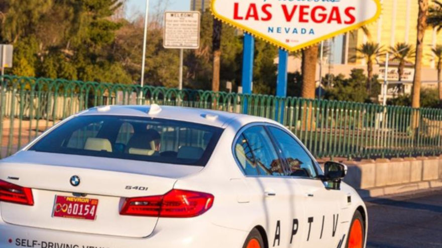 aptiv-autonomous-car-las-vegas for AR