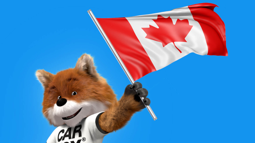 CAR FOX - Canada Flag for ARC