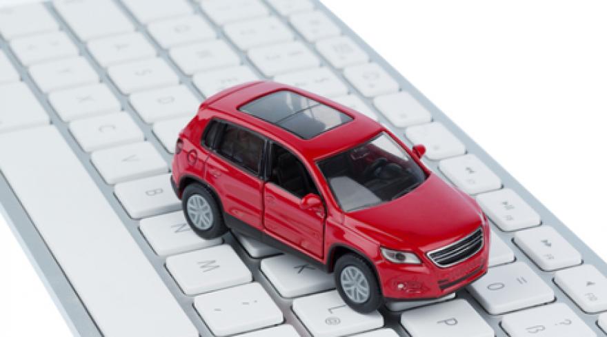 car on keyboard