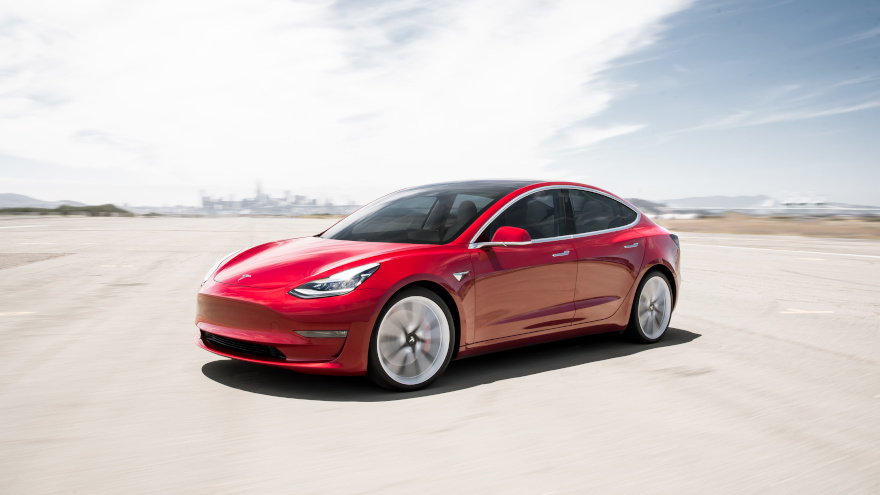 Model 3 Performance NEW- Red Turn