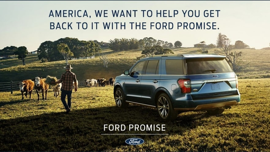 Ford promise for web