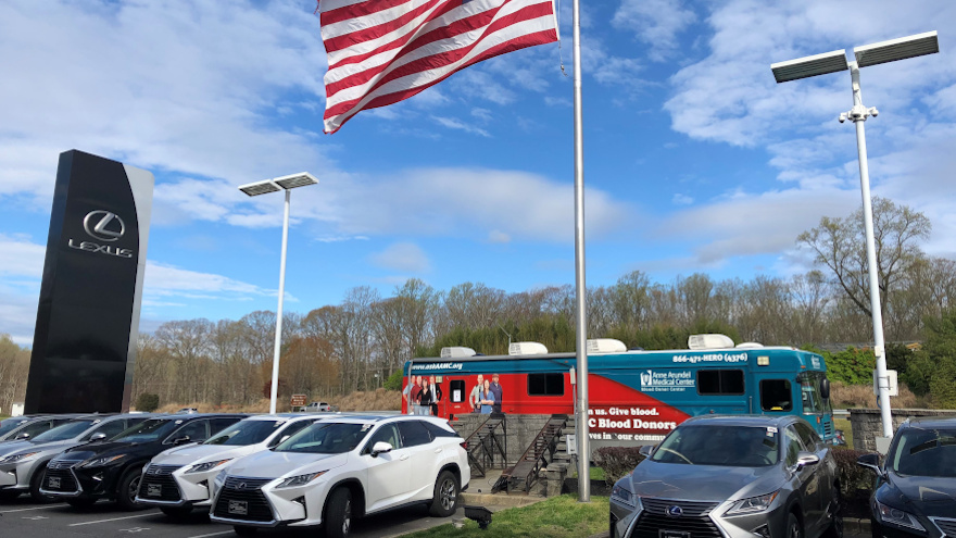 sheehy 2020 lexus blood drive pic