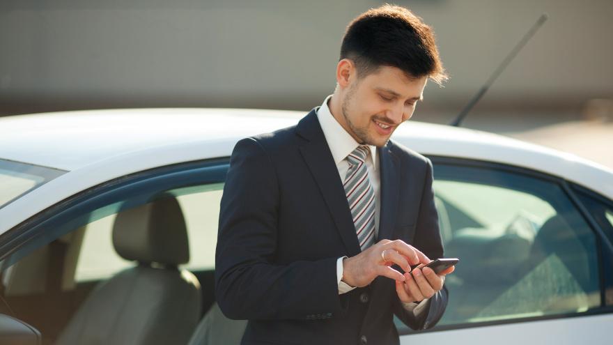 man car phone_1130900189