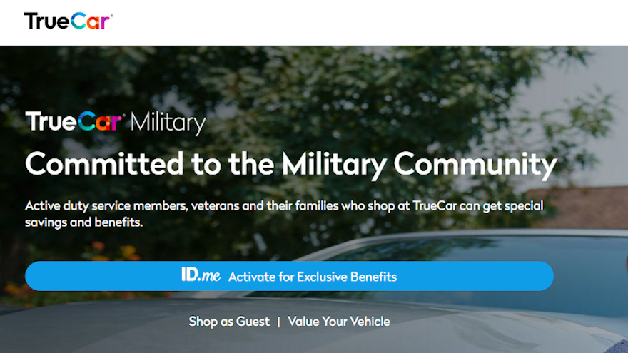 TrueCar military