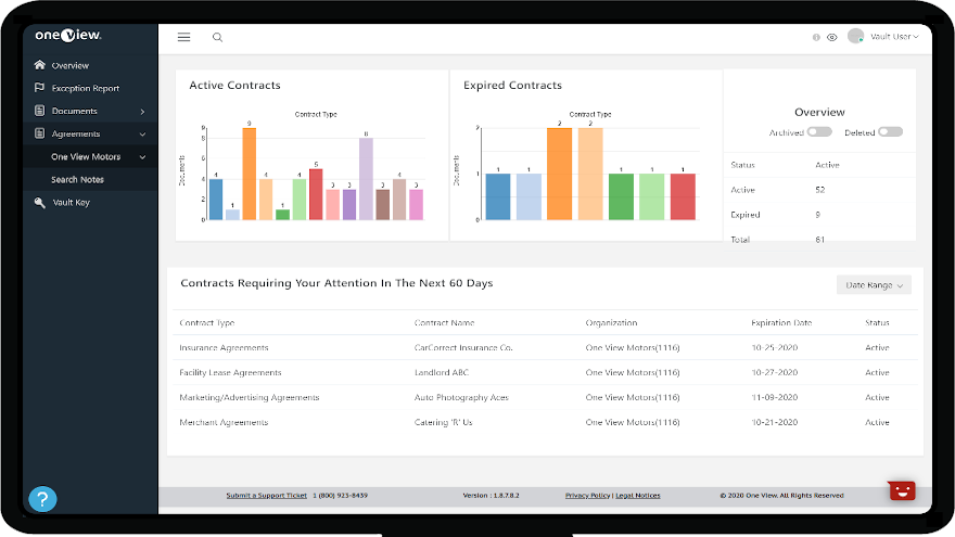 One view vendor view for web