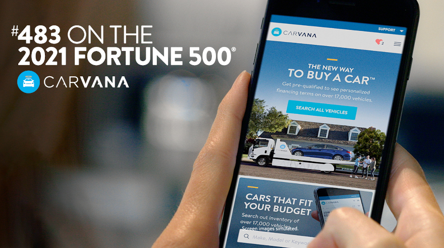 Carvana Fortune 500 Debut Press Release Image (1)