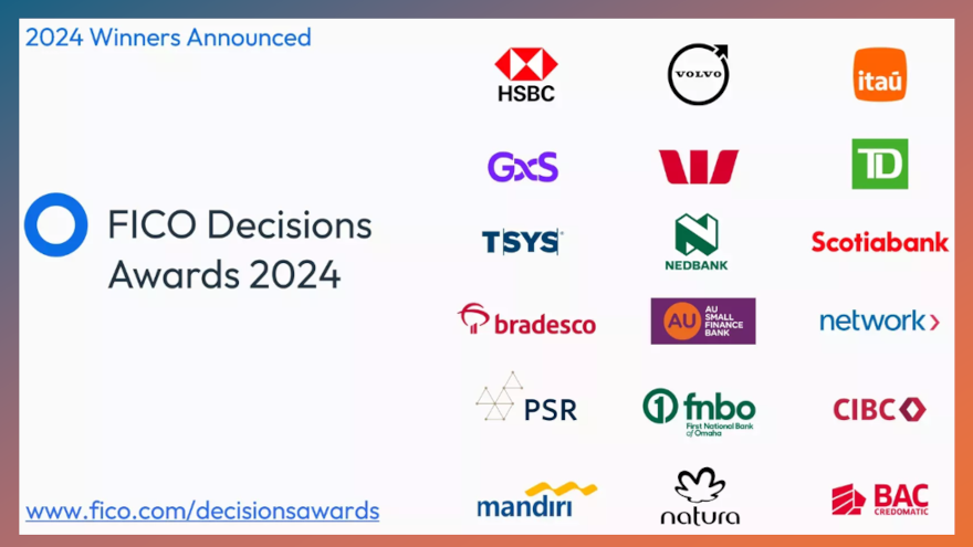 FICO hands out Decision Awards