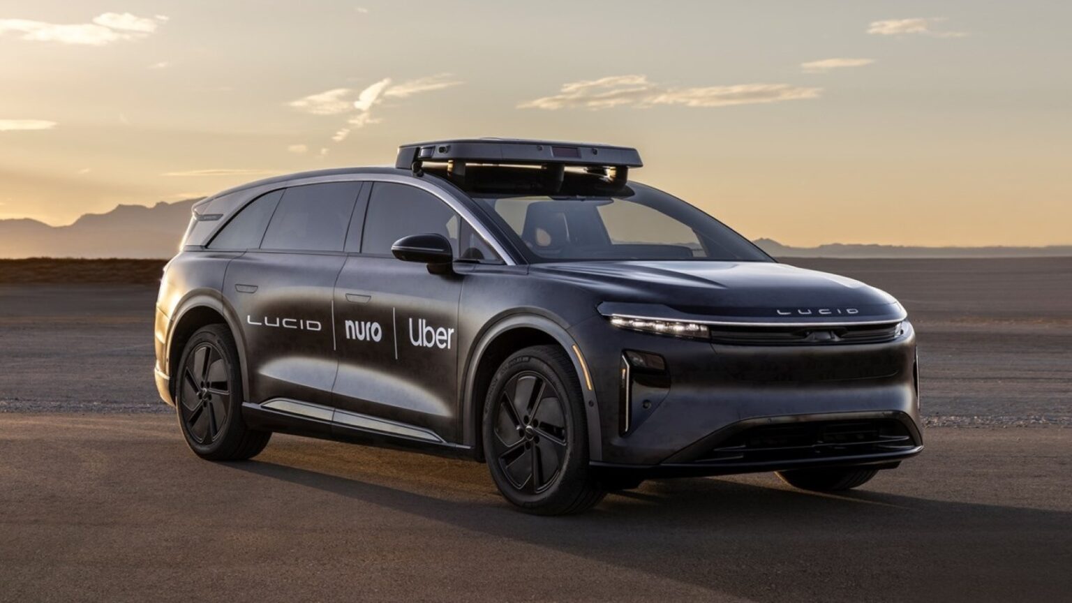 Lucid closes $300M robotaxi investment from Uber, debuts ad campaign ...
