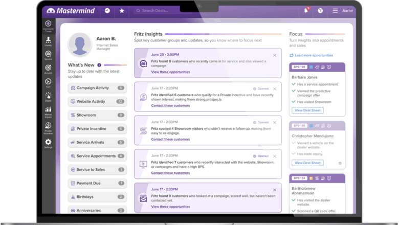 automotiveMastermind introduces Command Center dashboard ahead of NADA ...